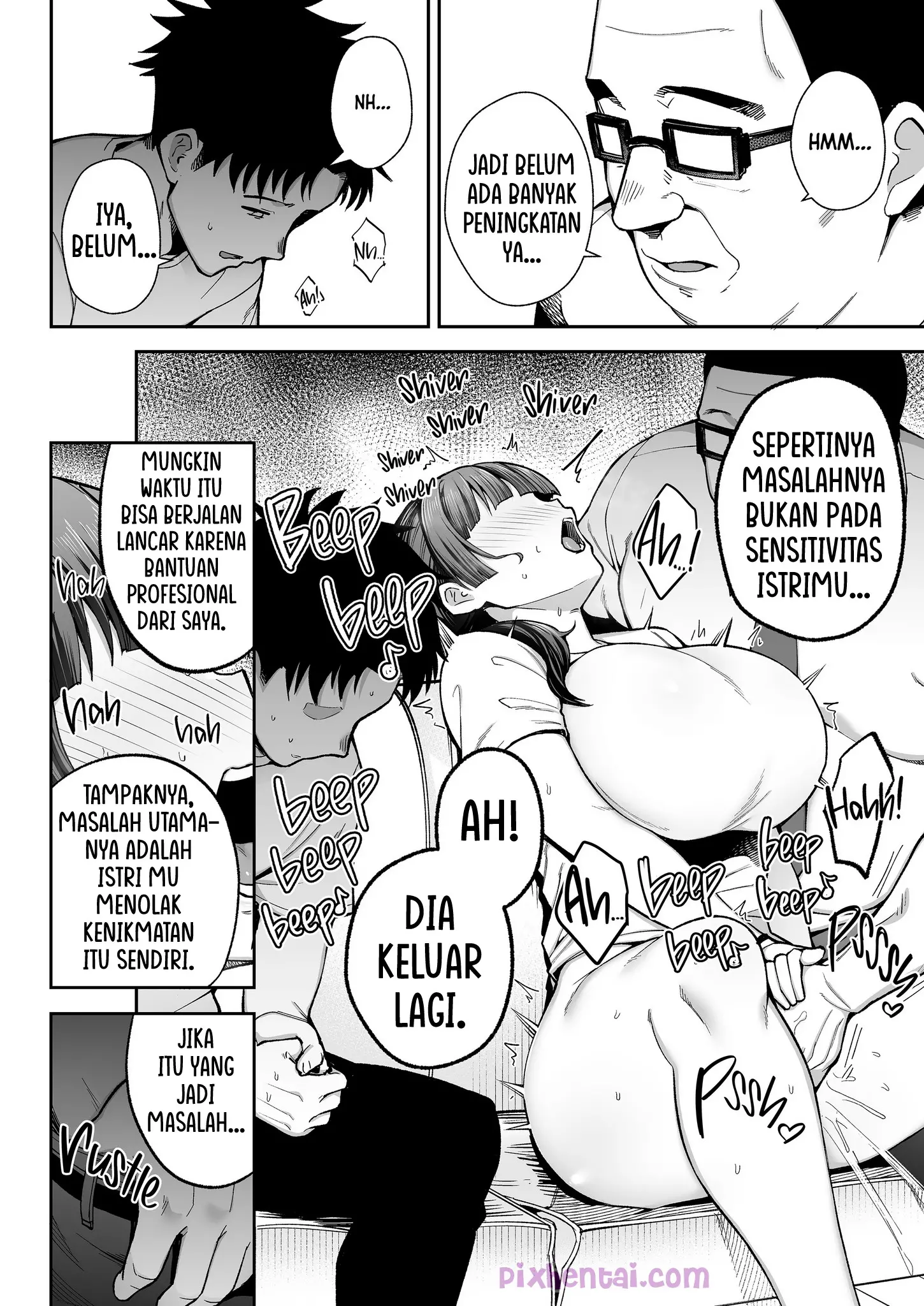 Komik hentai xxx manga sex bokep Seimu Chousa wa Totsuzen ni Aisuru Tsuma e no Namahame Chousa 19